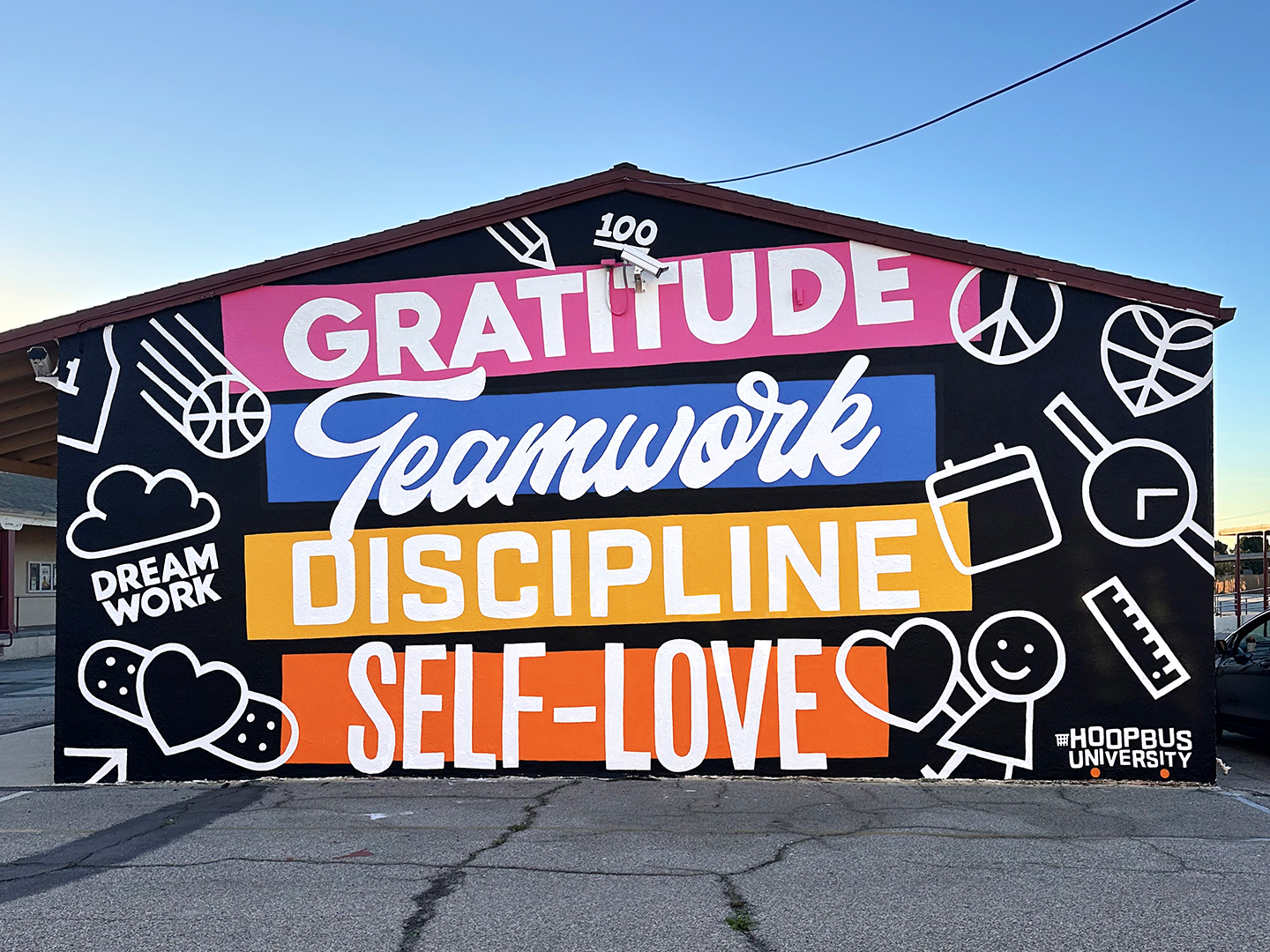 KIPP Compton mural