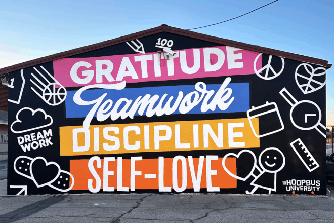 KIPP Compton mural